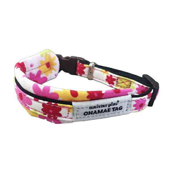 カワノ産業 【5個セット】マイスタープラス ONAMAEソフティキャットカラー フラワーSピンク