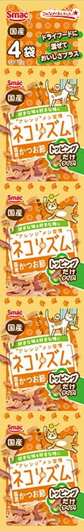 【6個セット】スマック ネコリズム4連トッピングだけかつお節12g