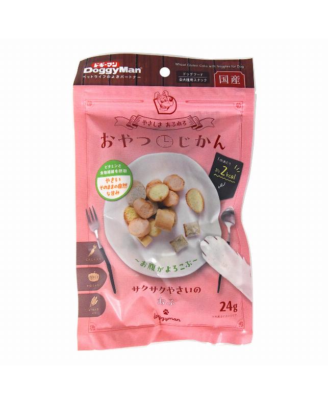 【2個セット】 ドギーマンハヤシ サクサクやさいのおふ 24g