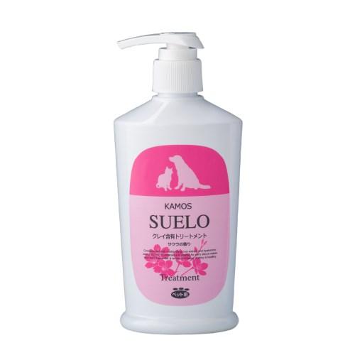 【2個セット】 カモス SUELO クレイ含有 トリートメント サクラの香り 220ml