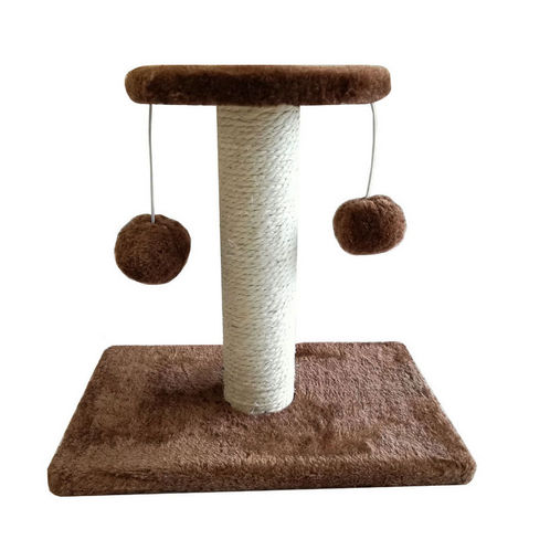 【2個セット】ネコタワーミニ ブラウン