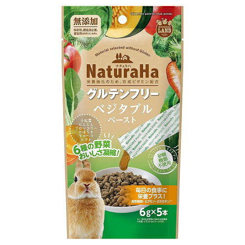 【5個セット】 マルカン ナチュラハ グルテンフリー ベジタブルペースト 6g×5本