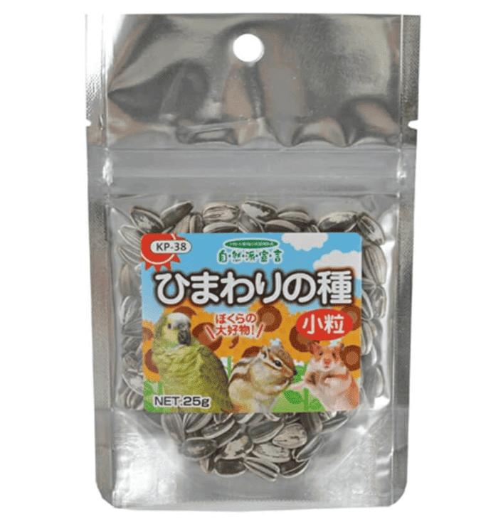 【2個セット】黒瀬ペットフード自然派　ひまわりの種　小粒25g