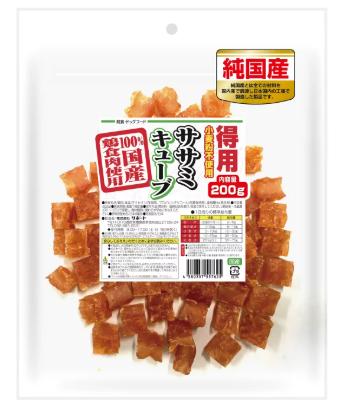 【40個セット】サポート 得用　ササミキューブ200g