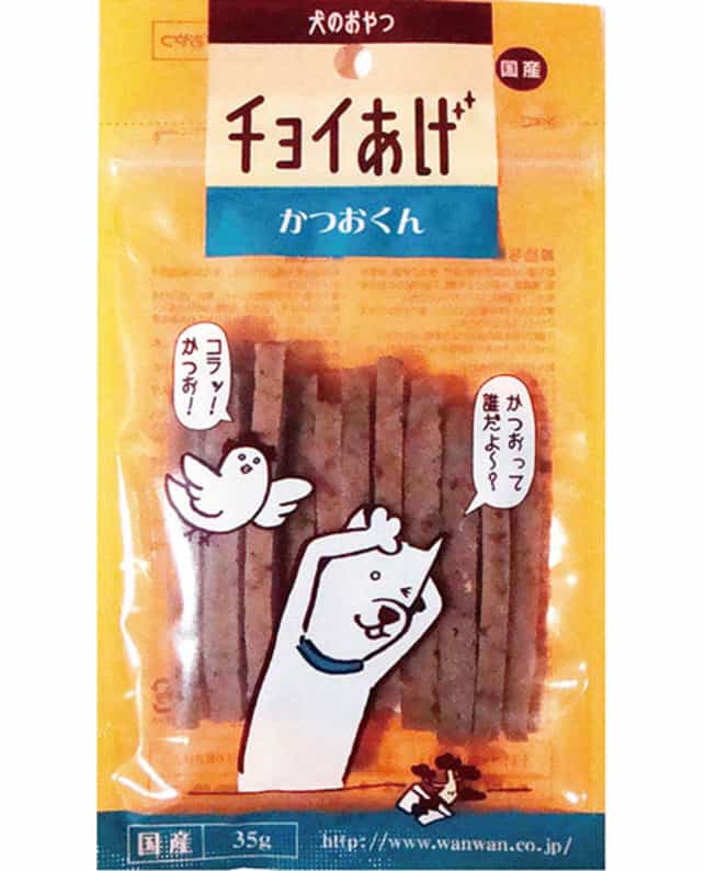 樂天商城 - 【5個セット】わんわん チョイあげかつおくん35g