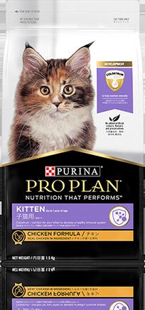 【4個セット】ネスレ日本株式会社　プロプラン　キャット　子猫用　チキン1．5kg