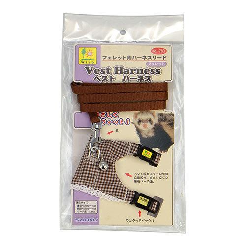 【6個セット】 株式会社三晃商会 CLフェレットベストハーネスベストハーネス