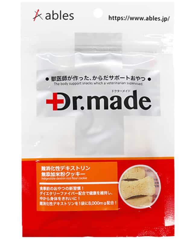 【20個セット】アブレス　Dr．made難消化性デキストリン無添加米粉クッキー40g