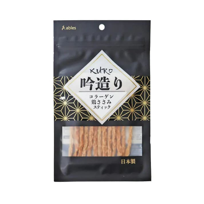 アブレス KURO吟造りコラーゲン鶏ささみスティック30g