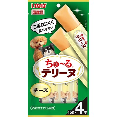 樂天商城 - 【6個セット】いなばペットフード ちゅーるテリーヌ　チーズ15g×4P