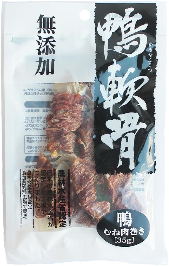 【12個セット】アジア開発貿易 鴨軟骨鴨むね肉巻き35g