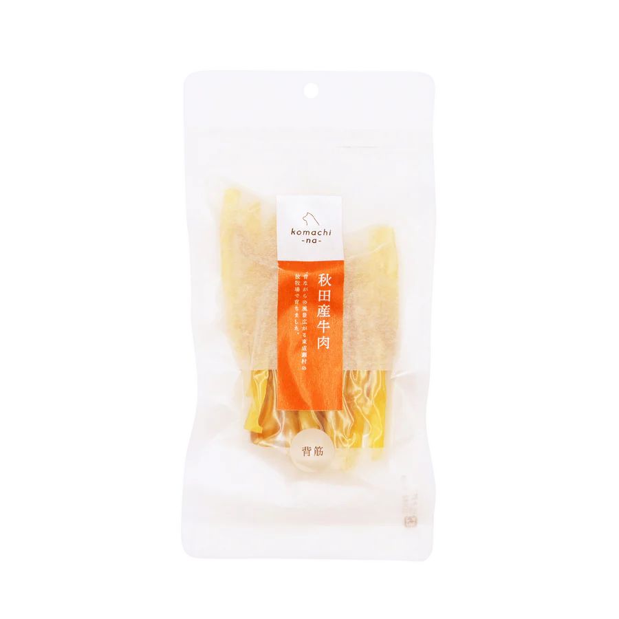 【24個セット】アクシエ株式会社 komachi‐na‐　ジャーキー　秋田産牛背筋35g