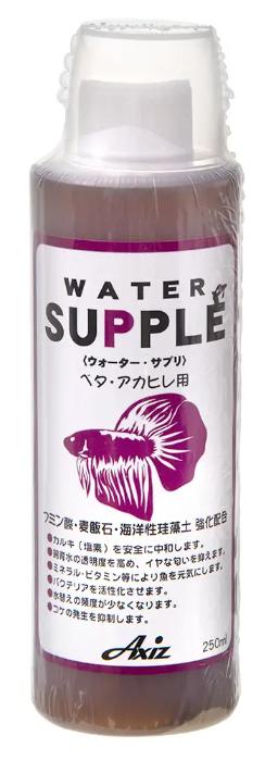 【6個セット】Axiz ウォーターサプリ　ベタ・アカヒレ用　250ML