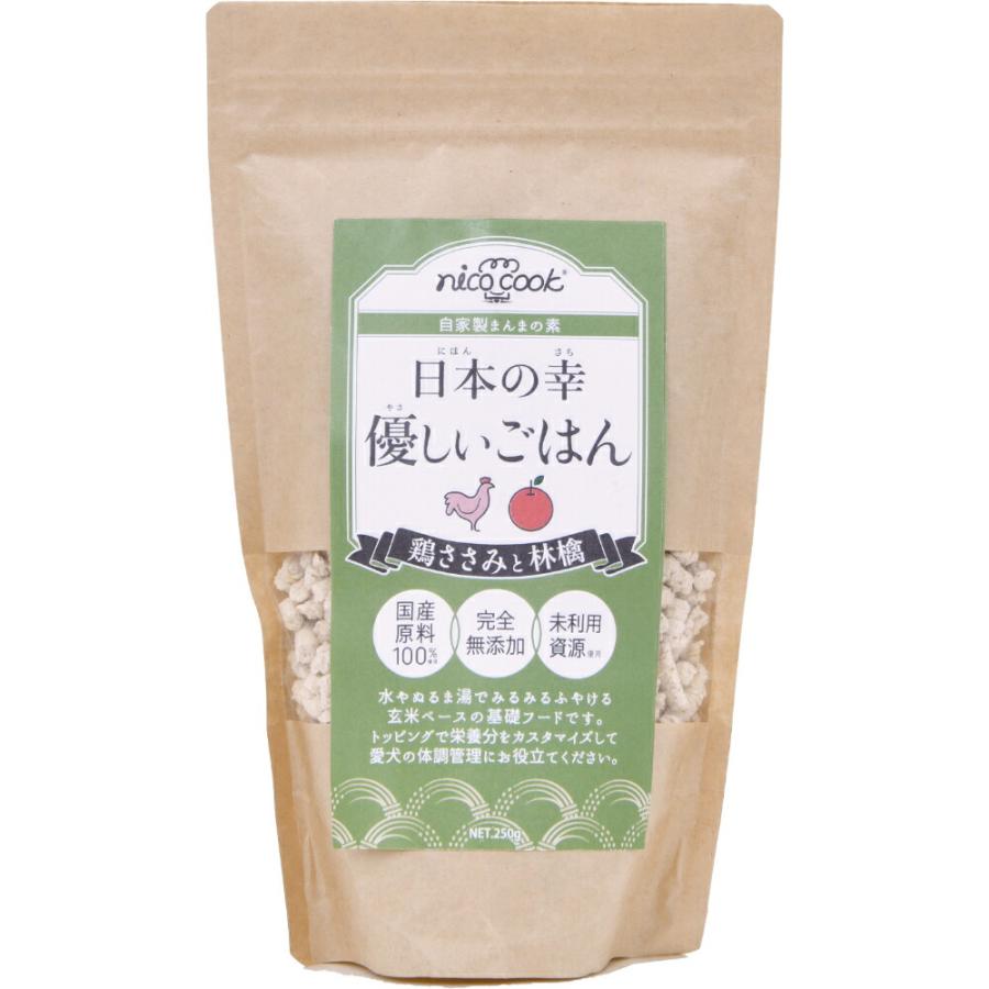 マルカイコーポレーション nico cook 日本の幸 優しいごはん 鶏ささみと林檎50g