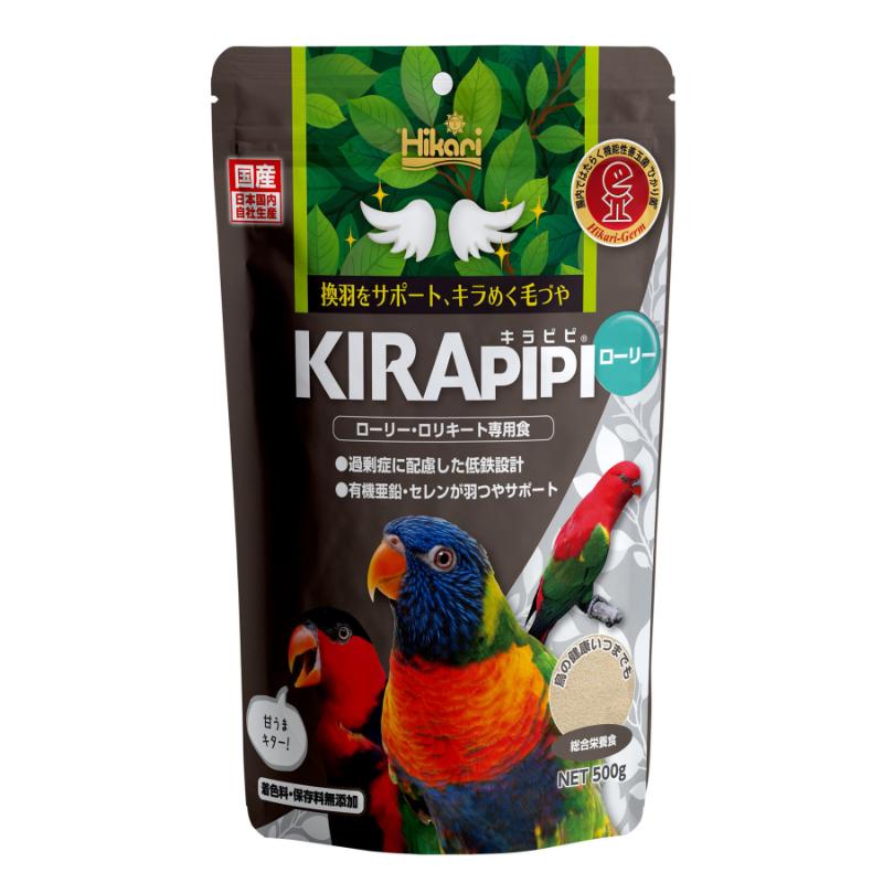 【同梱不可】【3個セット】キョーリン キラピピローリー500g