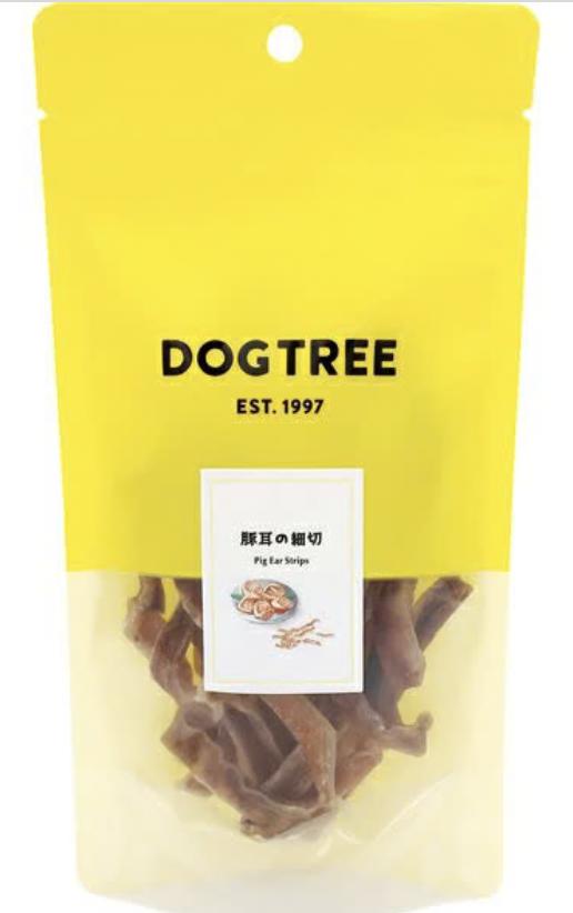 【20個セット】ドッグツリー 豚耳の細切　M60g