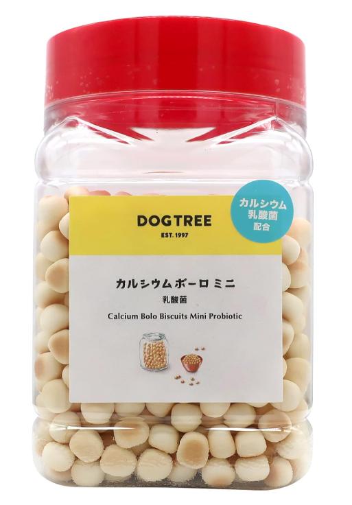 【同梱不可】【3個セット】ドッグツリー カルシウムボーロミニ乳酸菌ボトル220g