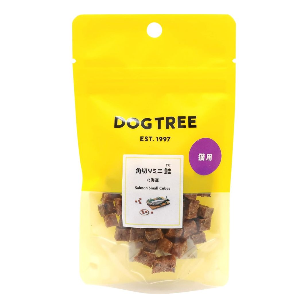 Jerky - 【20個セット】ドッグツリー 猫用　角切りミニ鮭（さけ）　北海道　S15g