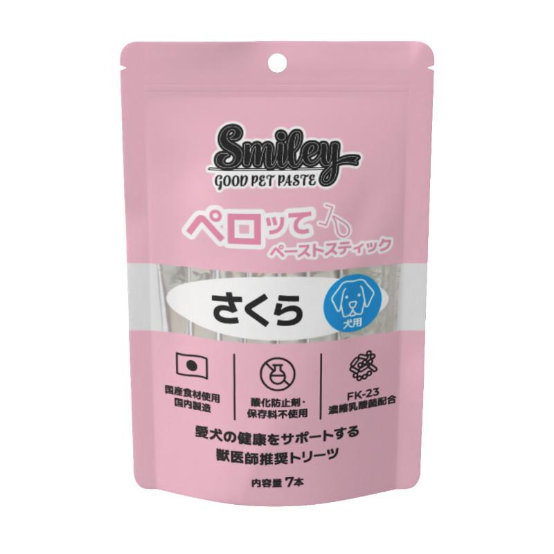 【同梱不可】QIX　Smiley　犬用ペロッて　さくら7本入