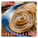 樋口煎餅店 宮古の塩かりんとう130g×4袋、うずまきかりんとう(プレーン)130g×4袋