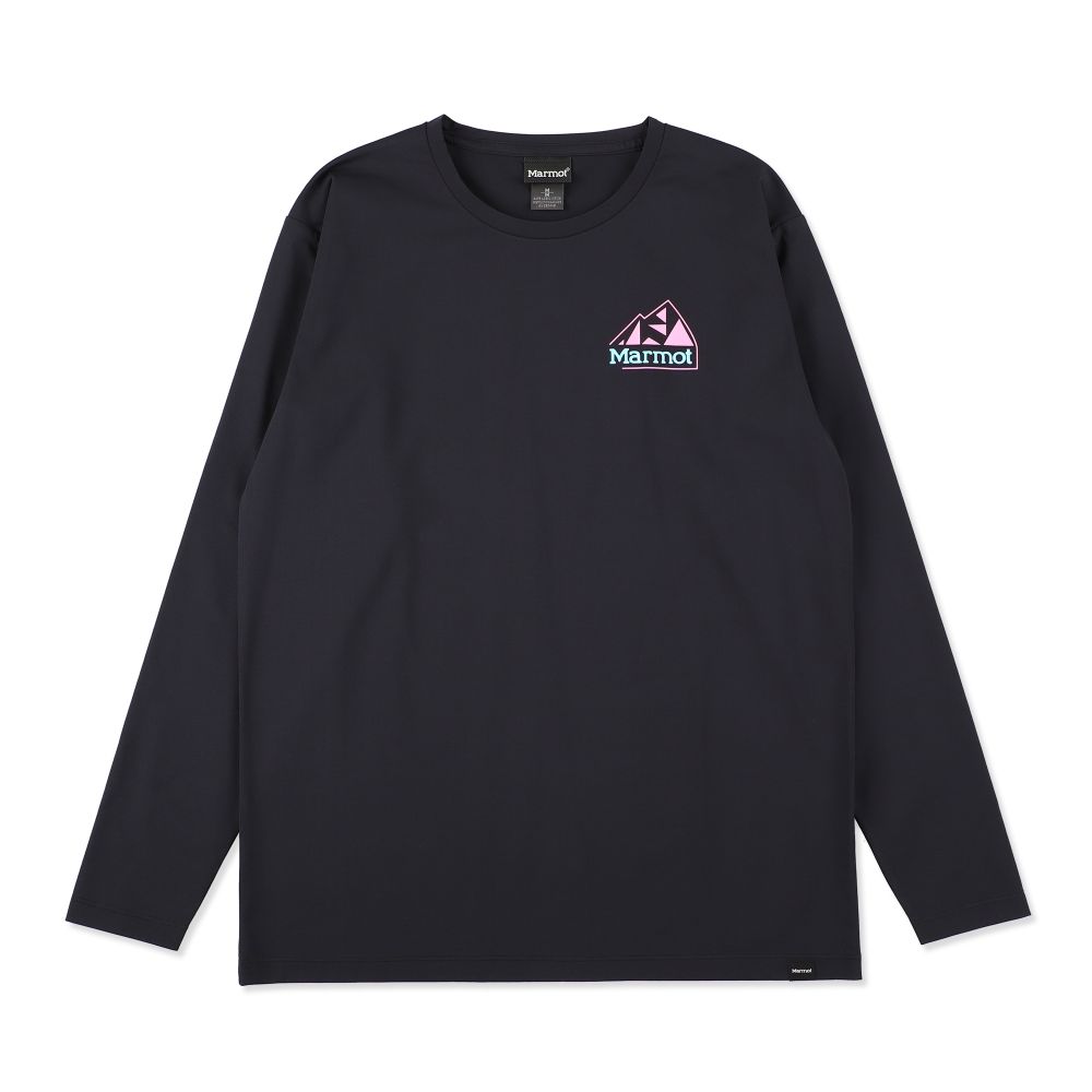 マーモット アウトドアウェア レディース 【クリアランス】 Marmot マーモット ウィメンズ クラシックロゴロングティー / Ws Classic Logo Long Tee TSFWC208 BLK