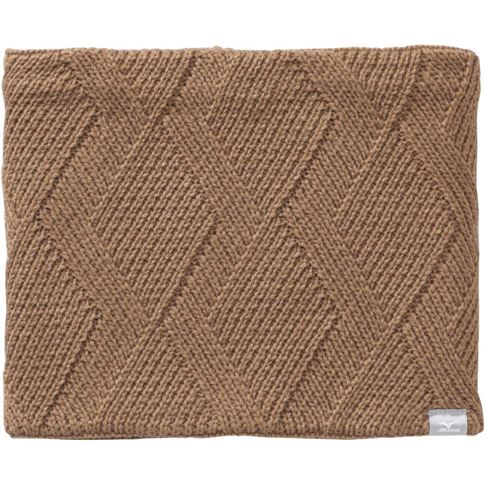 NEW! MIZUNOミズノ ［発熱素材］ ブレスサーモふわもこネックウォーマー［ユニセックス］ / C2JYA602 51