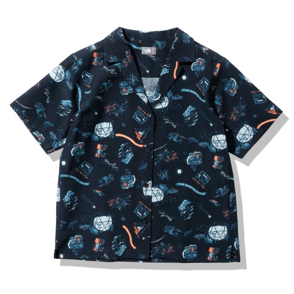 楽天Life and PeakTHE NORTH FACEザ・ノースフェイス ショートスリーブアロハベントシャツ （レディース） / SS Aloha Vent Shirt NRW22330_TV