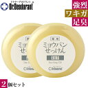 わきが 石けん 薬用 ミョウバン石鹸 EX × 2個 セット...