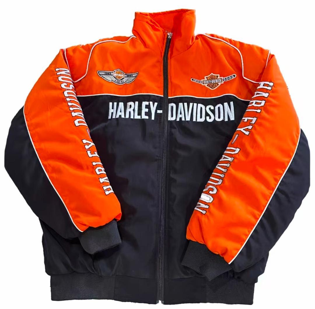 Harley-Davidson ジャンパー ブルゾン 刺繍中綿男女兼用Y3 M L XL XXL