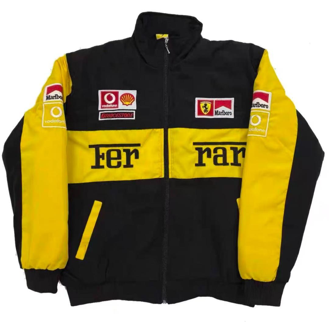 Rakuten - Ferrari フェラーリ F1 レーシングジャケット 刺繍 中綿 M-XXL