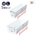 【SNSで話題】送料無料 伸縮収納トレー M 5個 L 5個 セット 伸び縮み 衣類収納 引き出し収納 収納 シンデレラフィット 仕切り 白 新生活 キッチン キッチン収納 台所収納 キャビネット 洗面所 すっきり 一人暮らし 片付け 大容量 小型収納 日本製