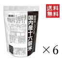 【5/12迄 抽選で200%ポイントバック&クーポン配布中】 種商 国内産十六穀米 業務用 500g×6袋セット まとめ買い ヘルシー 栄養 ダイエット 雑穀米 1