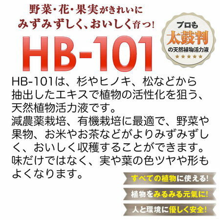 フローラ HB-101 6cc(4本)と500ccスプレー容器×3セット まとめ買い 活力液