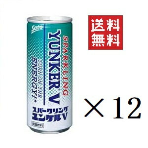 【 クーポン配布中 】 佐藤製薬 スパークリングユンケルV 250ml×12本セット まとめ買い 栄養ドリンク エナジードリンク 炭酸 ガラナ風味