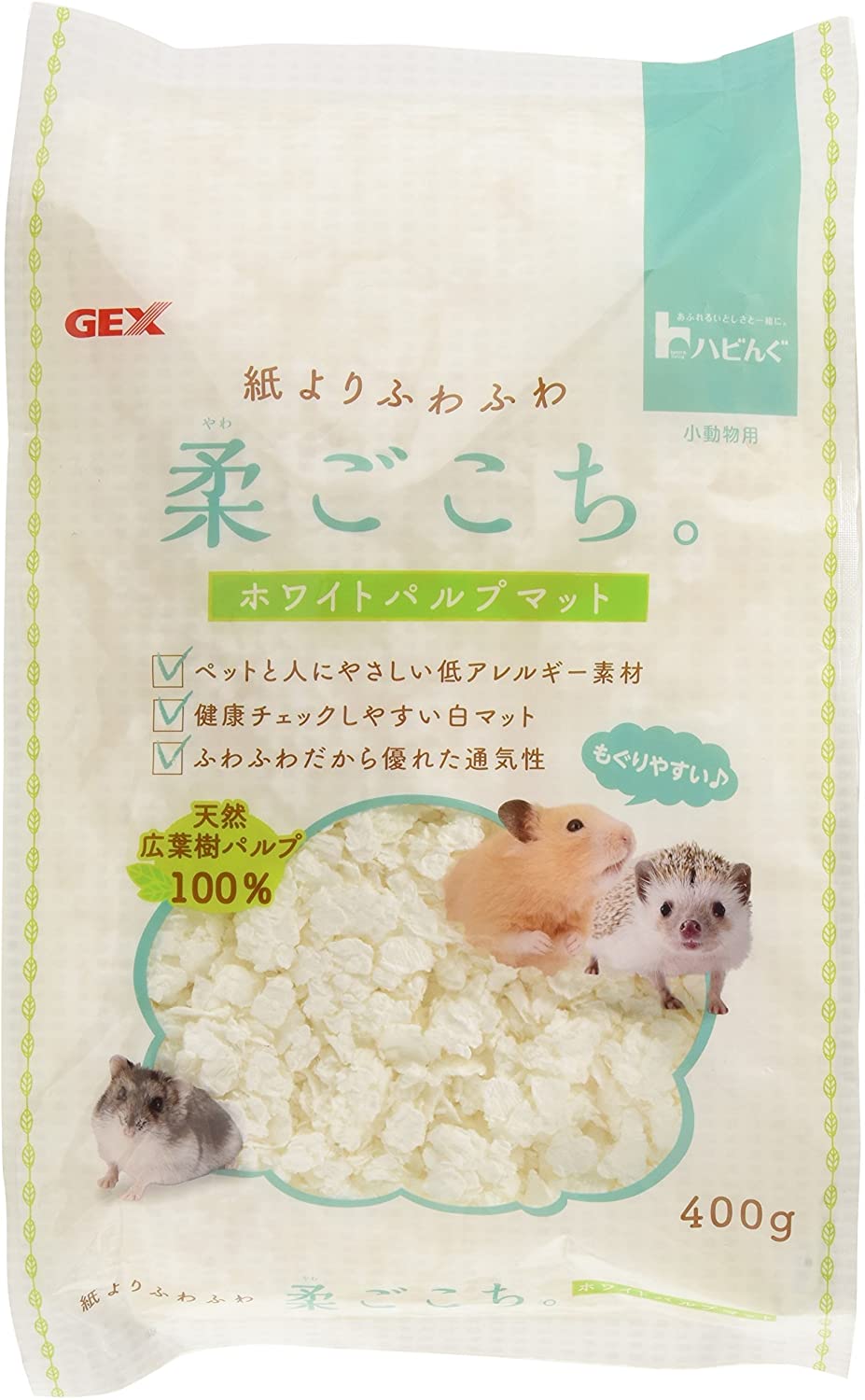 【同梱不可】ジェックス ハビんぐ 柔ごこち 400g