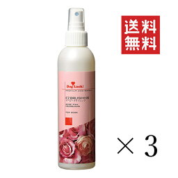 【クーポン配布中】 昭和化学 ドッグラック イージーブラッシング 200ml×3本セット まとめ買い ローズピンクの香り 犬 猫