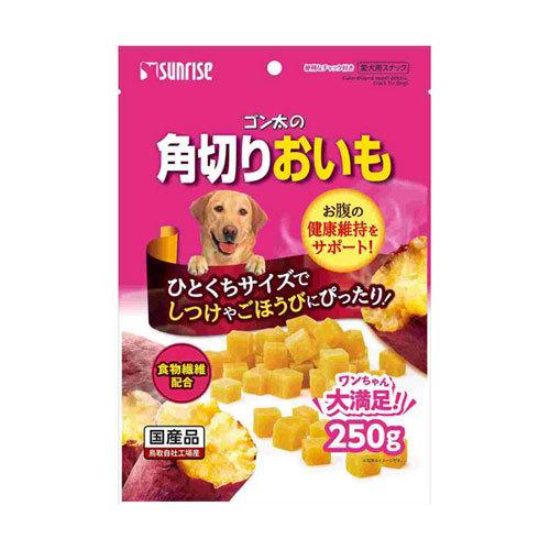【同梱不可】【36個セット】マルカン　ゴン太の角切りおいも250g