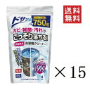 【3/11 1:59迄!エントリーで2人に1人が当選！最大300％ポイントバック】【クーポン配布中】 【即納】紀陽除虫菊 非塩素系 洗濯槽クリーナー 750g×15個セット まとめ買い 除菌 消臭 プロ仕様 生乾き臭