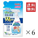 【!!クーポン配布中!!】 ペティオ ハッピークリーン 犬オシッコ・ウンチのニオイ消臭&除菌 詰め替え 400ml×6個セット まとめ買い