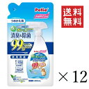 【!!クーポン配布中!!】 ペティオ ハッピークリーン 犬オシッコ・ウンチのニオイ消臭&除菌 詰め替え 400ml×12個セット まとめ買い