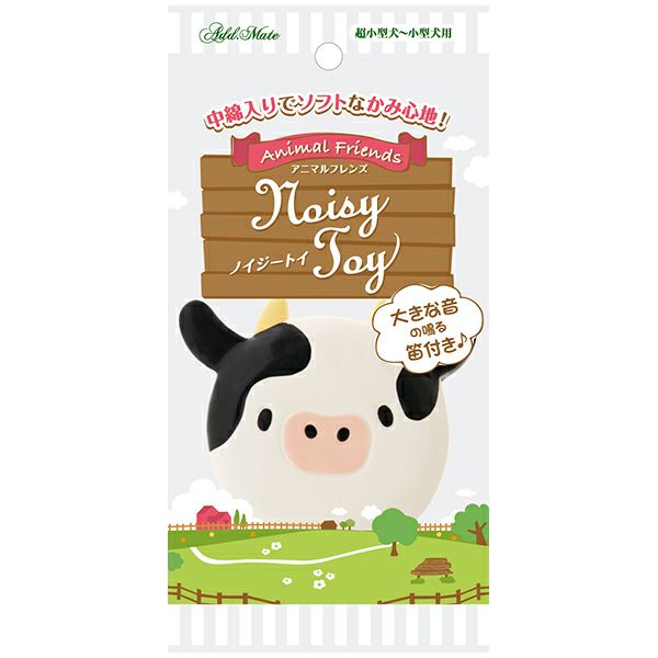 【同梱不可】【2個セット】ペティオプロショップ事業部Add.MateAnimalFriendsNoizyToyうしさん