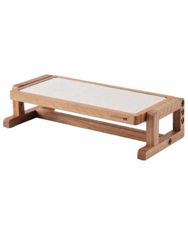 【同梱不可】ペティオ necoco高さと角度を変えられるウッディキャットテーブル