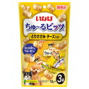 【!!クーポン配布中!!】 【同梱不可】【24個セット】いなばペットフード ちゅ〜るビッツとりささみチーズ入り12g×3袋