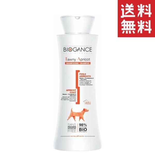 【同梱不可】【2個セット】INO BIOGANCE バイオガンス タウニー・アプリコット シャンプー 250ml