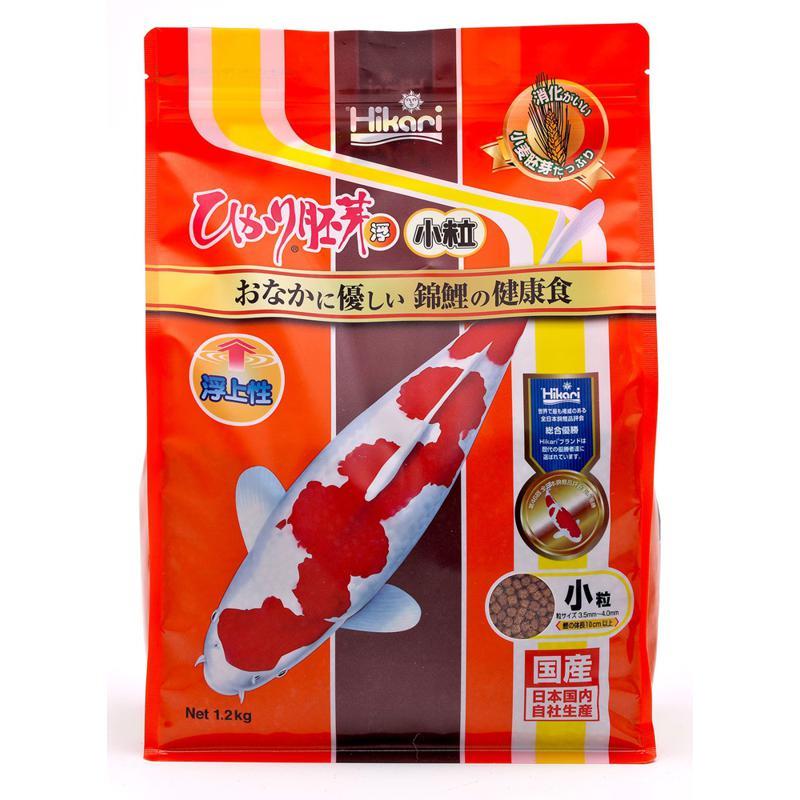【同梱不可】【5個セット】キョーリン ひかり 胚芽小粒 1.2kg 錦鯉 餌 飼料