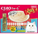 【!!クーポン配布中!!】 【同梱不可】【8個セット】いなばペットフード CIAO ちゅ〜る シーフードバラエティ 14g×40本