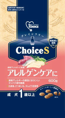 Rakuten - 【同梱不可】【2個セット】アース・ペット ファーストチョイス Choice S アレルゲンケアに 成犬 1歳以上 600g