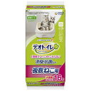 【!!クーポン配布中!!】 【同梱不可】【2個セット】デオトイレ複数ねこ用消臭・抗菌シート16枚