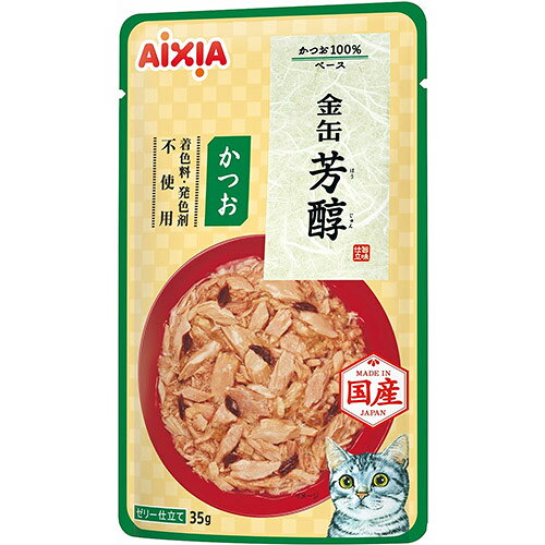Other Wet Food - 【同梱不可】【96個セット】 アイシア　金缶芳醇かつお35g