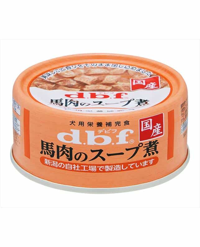 【注意事項】 ・メーカーの都合等により、パッケージ及び内容量、生産地、などが変更される場合がございます。ご了承ください。 ・当店では地球環境への配慮およびお手頃価格での商品の提供のため、簡易的な梱包とさせていただいております。 ・箱潰れなど、製品をご利用いただくのに問題がない場合の返品・交換対応はお受けできません ※期限のある商品について ・賞味期限や消費期限がある商品については、すべて期限まで2ヶ月以上のものを取り扱っております。個別のお問い合わせはご遠慮いただきますようお願い申し上げます。 ・期限が迫った商品は、別途アウトレット商品として販売させていただいております。 商品説明■　商品特徴与えやすい65gの小内量タイプに新しい味わいが登場 グリコーゲン、鉄分を含む馬肉を食べやすい大きさにカット、スープでじっくり煮込みました。 ■馬肉を食べやすい大きさにカットして、スープでじっくり煮込みました。 ■与えやすい65gの小容量で、小型犬にうれしい1日食べきりサイズです。 ■素材の美味しさと香りをそのまま閉じ込めました。 ■食品用のお肉を使用し、新潟の自社工場で製造しています。 4970501033158■　原材料馬肉、キャベツエキス、食塩■　メーカーデビフペット■　広告文責ライフジェネレーション株式会社 TEL:06-6809-2484